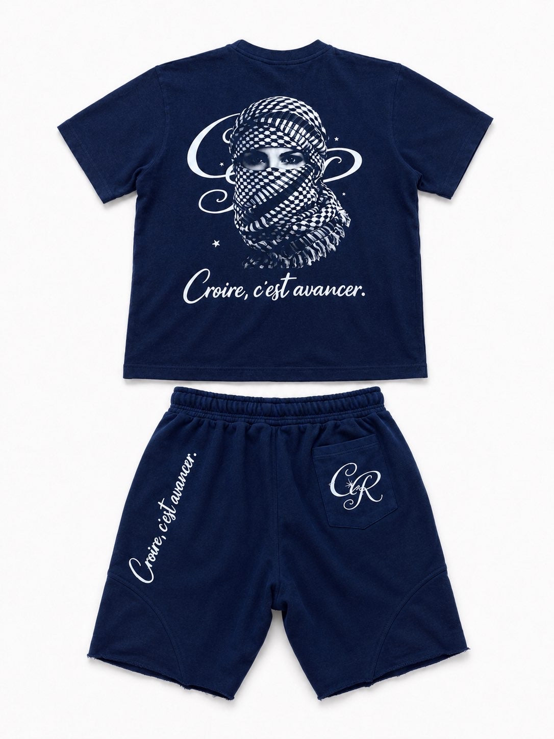 Navy blue CR summer set